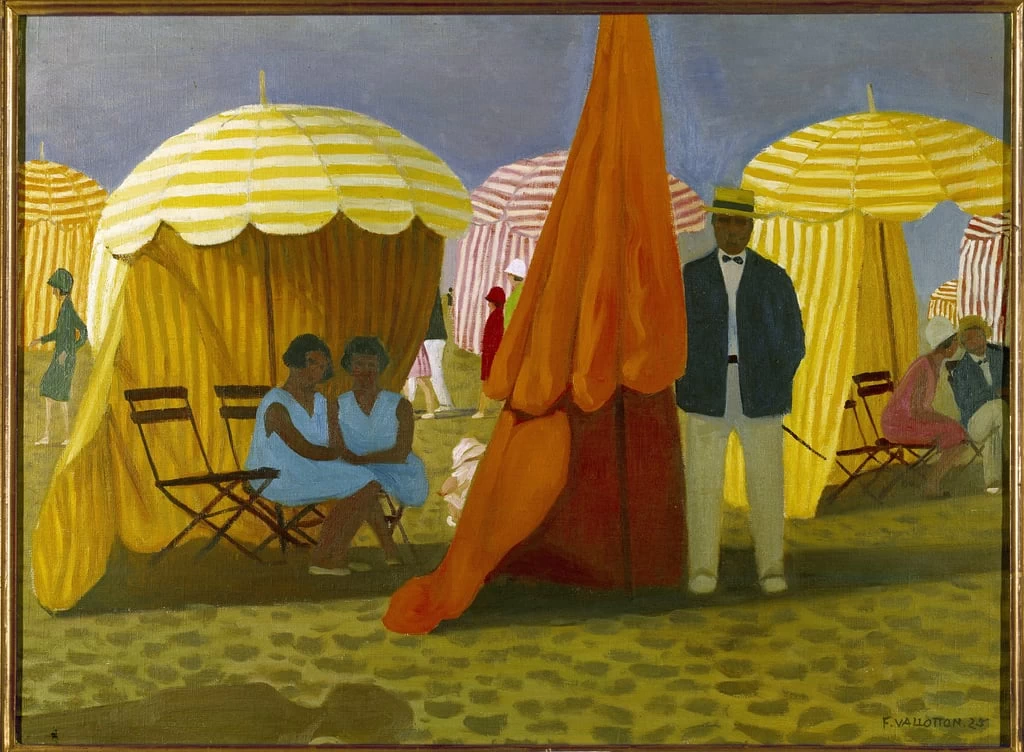Félix Vallotton - 251, La spiaggia, Musee National d'Art Moderne, Centre Pompidou, Paris